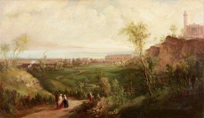 Der alte Leith Walk, Edinburgh, ca. 1840-45 von Thomas Miles Richardson